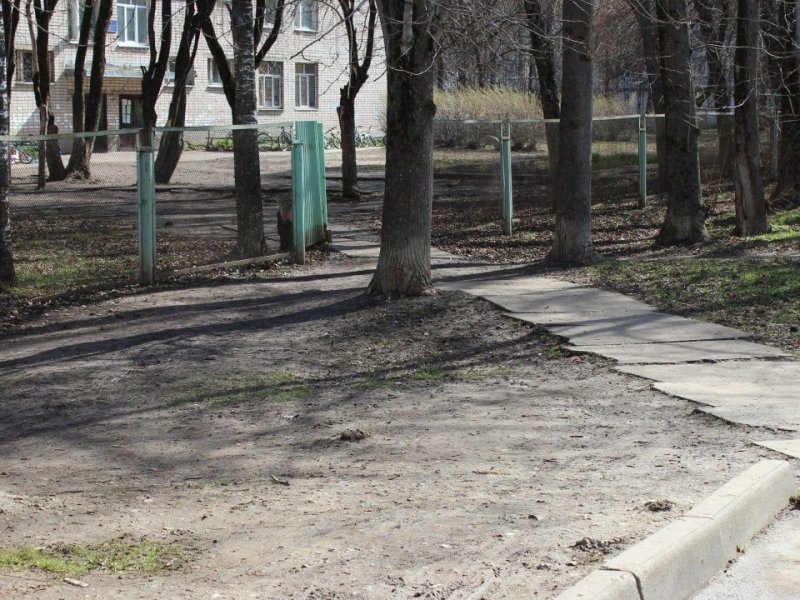 Новая пешеходная дорожка к начальной школе № 16 появится в столице Вологодчины