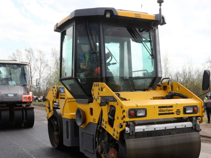 Продолжается ремонт автомобильной дороги Святогорье – Гаврилково в Междуреченском округе