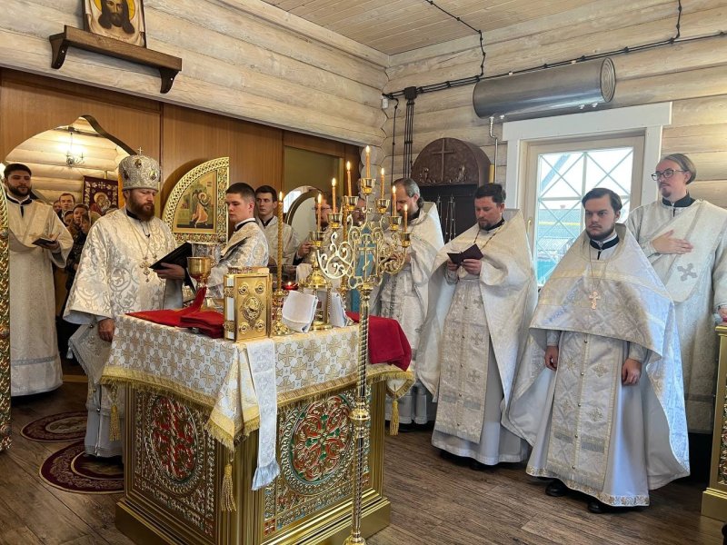 Храм над мощами святого Арсения Комельского  освящен под Грязовцем