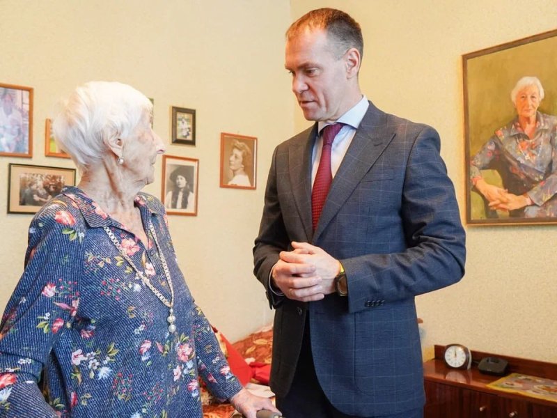 102-й День рождение отметила вологжанка Мери Файвушевна Котлер