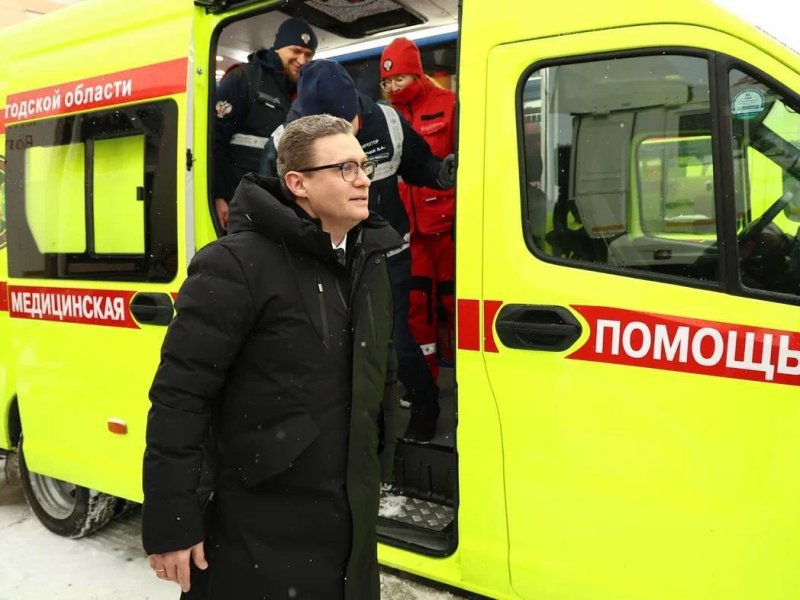 Семь машин скорой помощи стали частью автопарка Территориального центра медицины катастроф Вологодчины