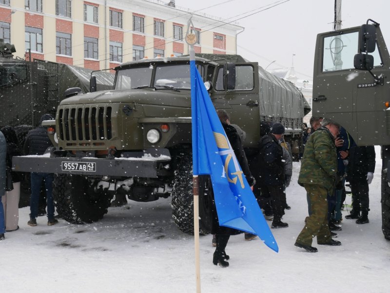 Выставка военной и специализированной техники прошла в Вологде