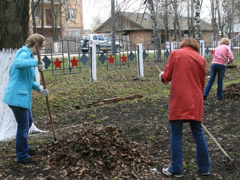 В Вологодской области идет череда субботников