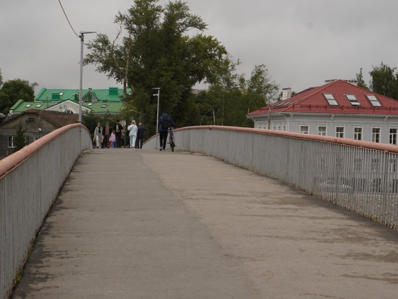 Ремонт Красного пешеходного моста стартует в Вологде в августе